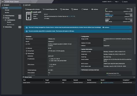 Vmware Esxi 80 New Host Client 2 And Logo Virtualization Howto