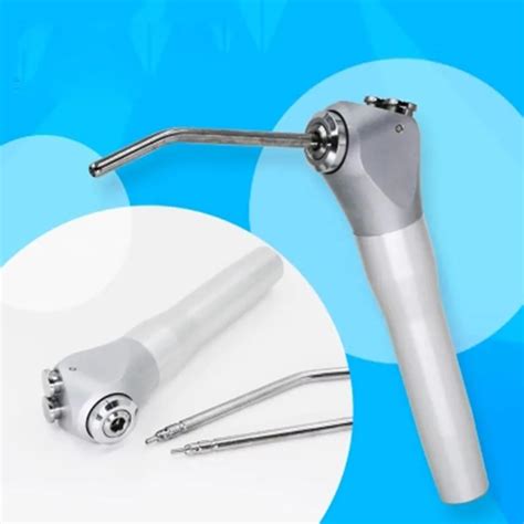 Dental Air Water Spray Triple 3 Three Way Syringe With Nozzles Tips For