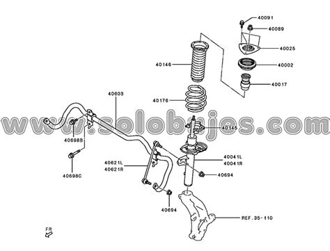 Soporte Amortiguador Outlander Solobujes