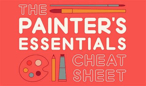 The Painter S Essentials Great Sheet