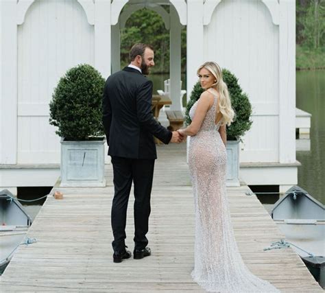 Dustin Johnson Looks Sharp As Paulina Gretzky Shares More Images From