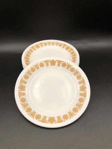 Butterfly Gold Corelle Gold Pattern Side Plates Gold Set Tableware