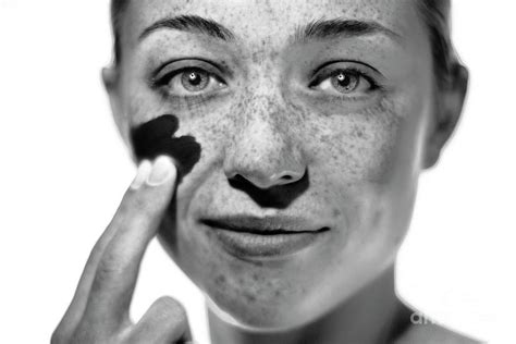 Woman Applying Sunscreen Photograph By Science Photo Library Fine Art America