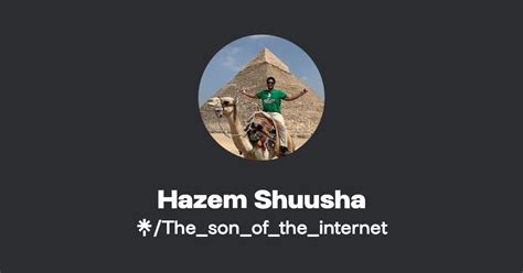 Hazem Shuusha Twitter Instagram Facebook Linktree