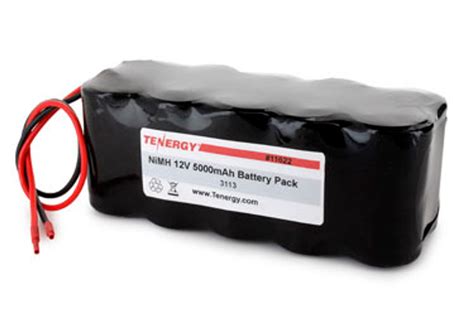 Tenergy Nimh 12v 5000mah Rechargeable Battery 11622 Tenergy