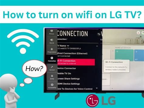 How To Turn On Wi Fi On Lg Tv A Simple Guide For Seamless Streaming