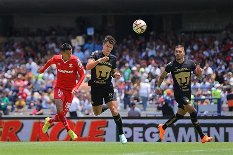 Pumas Vs Toluca Partido De J De Liga Mx Goles Y Resumen Grupo Milenio