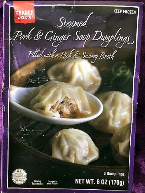 Trader Joe’s Pork And Ginger Soup Dumplings Xiao Long Bao Trader Joe’s Rants And Raves Mostly