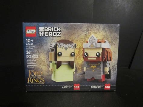 Lego Brickheadz Aragorn And Arwen 40632 For Sale Online Ebay