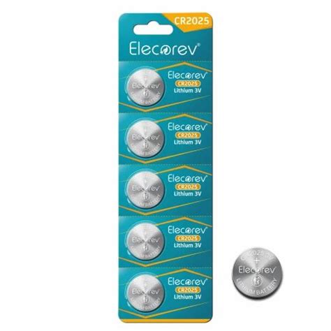 Elecorev Cr2025 3v Primary Lithium Battery Button Type Cell Size Coin Cell At Rs 60 Piece In