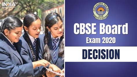 Cbse Board Exam 2020 Cancelled Cbse Board Class 10 Class 12 Exams