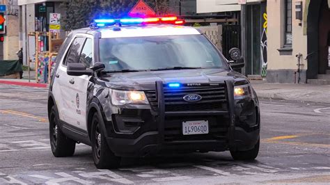 LAPD Central Traffic Hollenbeck Units Responding YouTube