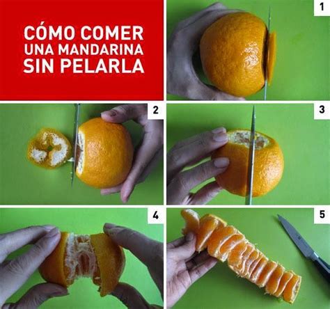 COMO PELAR UNA MANDARINA CON MUCHO ESTILO INGENIANDO