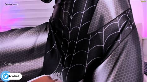 Vestido De Látex Sipderman Cam Latina