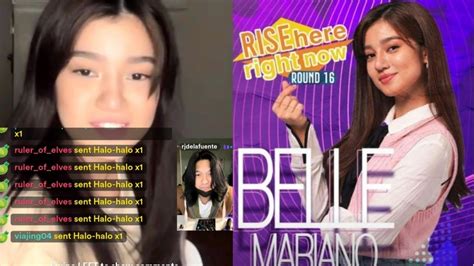 BELLE MARIANO LIVE ON KUMU WITH RJ DELA FUENTE Jan 22 2022 YouTube