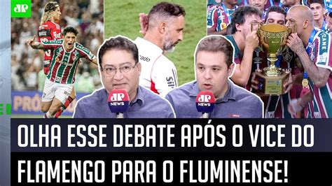 VÍTOR PEREIRA DEMITIDO Cara o Flamengo LEVOU UMA AULA do Fluminense