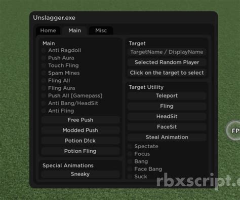 Ragdoll Engine Fling All Fling Aura Push All Scripts Rbxscript