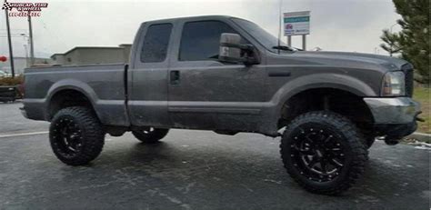 Ford F 250 Super Duty Moto Metal Mo962 Wheels Gloss Black And Milled