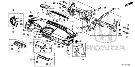 Honda Accord Module Set Passenger Body Instrument 77820 Tva A80 Honda Wholesale Parts