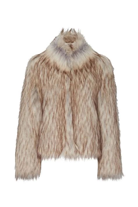 Natural Faux Fur Delish Jacket By Unreal Fur For 48 Rent The Runway