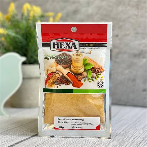 Hexa Halal Curry Flavor Seasoning 50gm