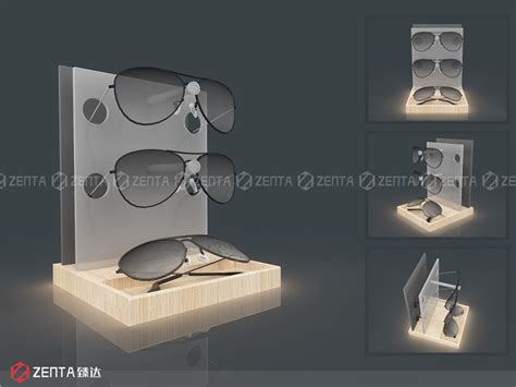 Zenta Professional Optical Shop Interior Design Eyeglass Display Stand Eyeglass Display Stand