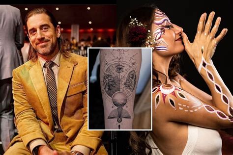 Aaron Rodgers' tattoo inspired by his new girlfriend?