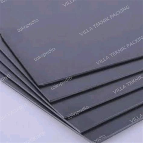 Jual Plat PVC Abu Abu 5mm X 40cm X 100cm Plat PVC GREY LEMBARAN