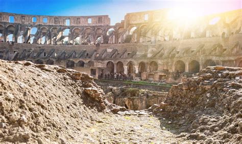 Building Materials Of The Colosseum Colosseum Rome Tickets