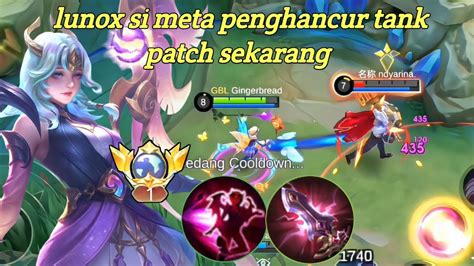 Lunox Jungler Damage Sesakit Ini Lawan Musuh Tebal Build Top Global