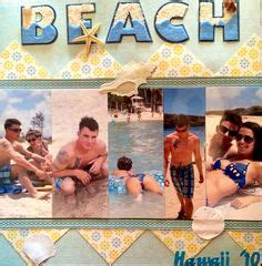 Beach Water Scrapbook Pages Ideas Scrapbook Pages Scrapbook