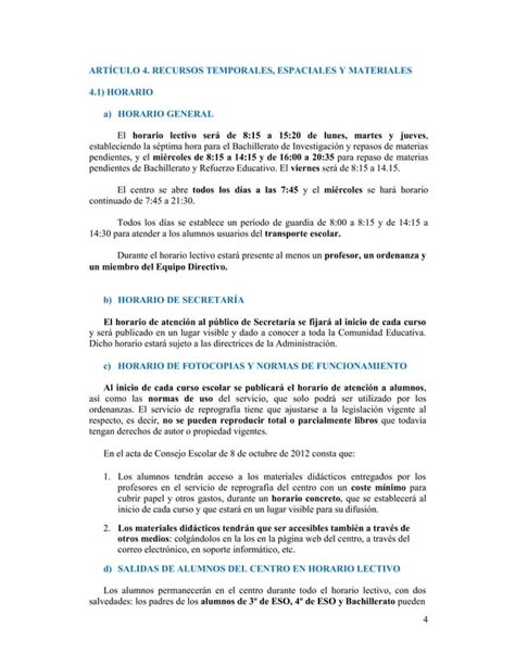 Normas De Organizacion Y Funcionamiento Pdf