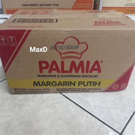 Jual PALMIA Margarine Putih Shortening Specialist Asin Repack 250 Gr