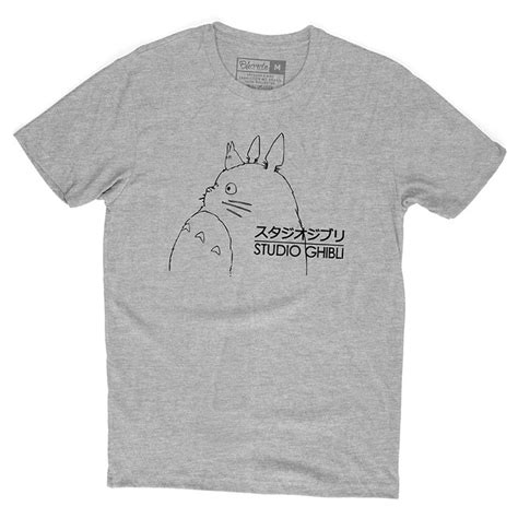 Camiseta Studio Ghibli Chihiro Totoro Camisa Filmes Animes Elo