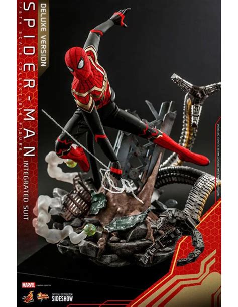 Comprar Spider Man No Way Home Figura Deluxe Spider Man Integrated Suit Hot Toys Cm Mil
