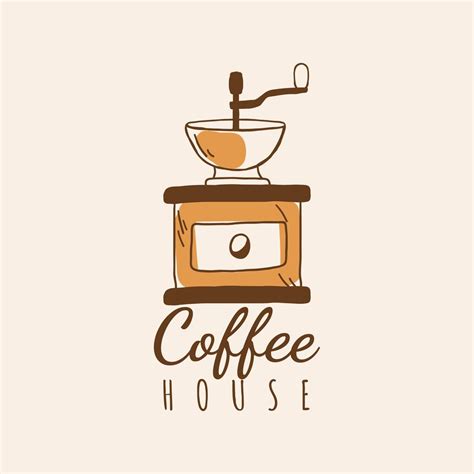 Coffee House Cafe Logo Vector Download Free Vectors Clipart Graphics