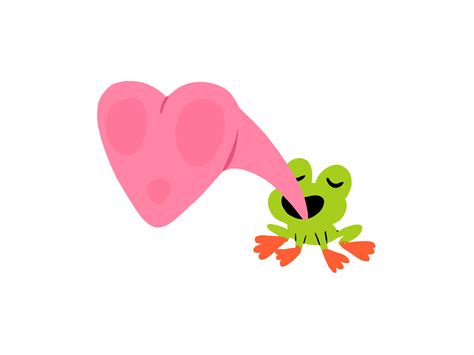 25 Frog 💓 By Mishax On Dribbble