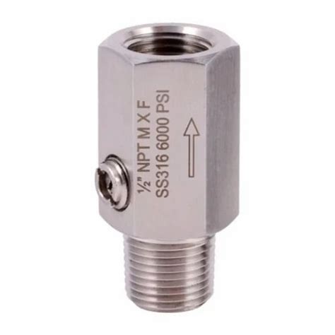 Pressure Gauge Snubber Inch Bsp At Rs In Pune Id