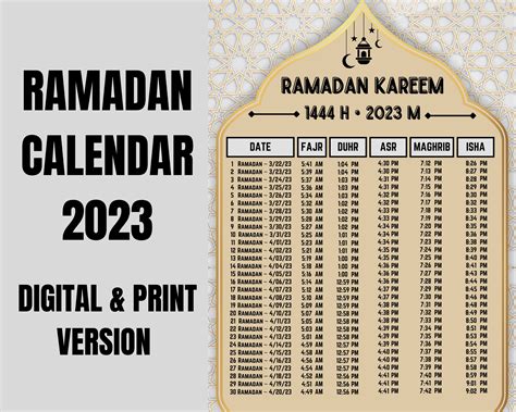 Kalender Ramadan D Sseldorf Josie Malorie