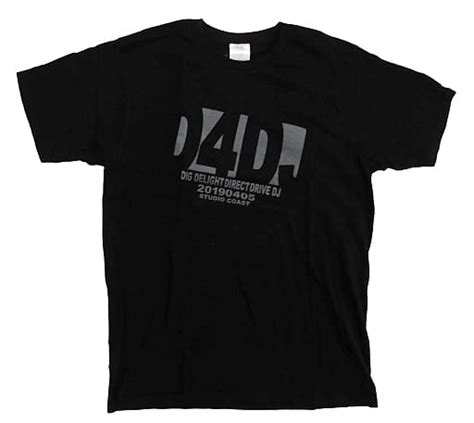 Event Logo Big Logo T Shirt Black L Size 「 D4dj 」 Bushiroad Dj Live Vol