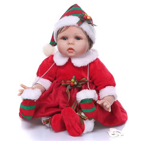 Buy 2018 Newest Christmas Reborn Dolls Babies 55cm