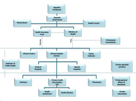 Health System Organizational Chart Ponasa