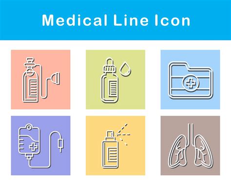 Medical Vector Icon Set 21272321 Vector Art At Vecteezy