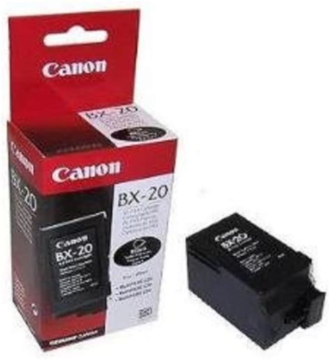 Canon Printhead Bx 20 Cartucho De Tinta Para Impresoras Negro 10 80 Faxphone B740