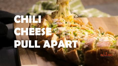 Chili Cheese Pull Apart Crack Bread How To Make Chili Cheese Pull Apart Relish360 Youtube