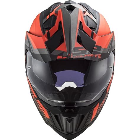 Offroad Touring Motorradhelm In Hpcf Ls Mx Explorer Alter Matt