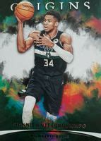 Giannis Antetokounmpo 2021 Origins 34 Base Price Guide Sports Card