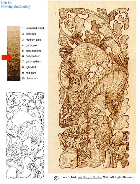 Patterns In Pyrography Projects Lora S Irish