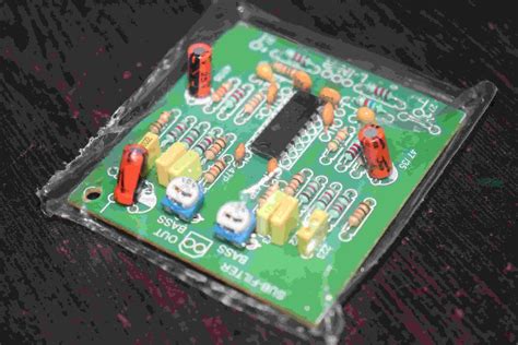 Subwoofer Low Pass Filter Board