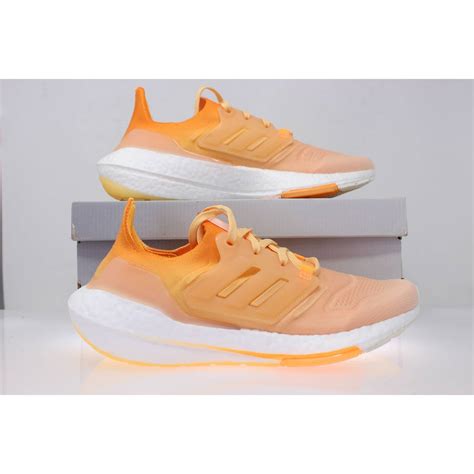 Adidas Ultraboost 22 Ecru Tint Pulse Amber Flash Orange Gx8018